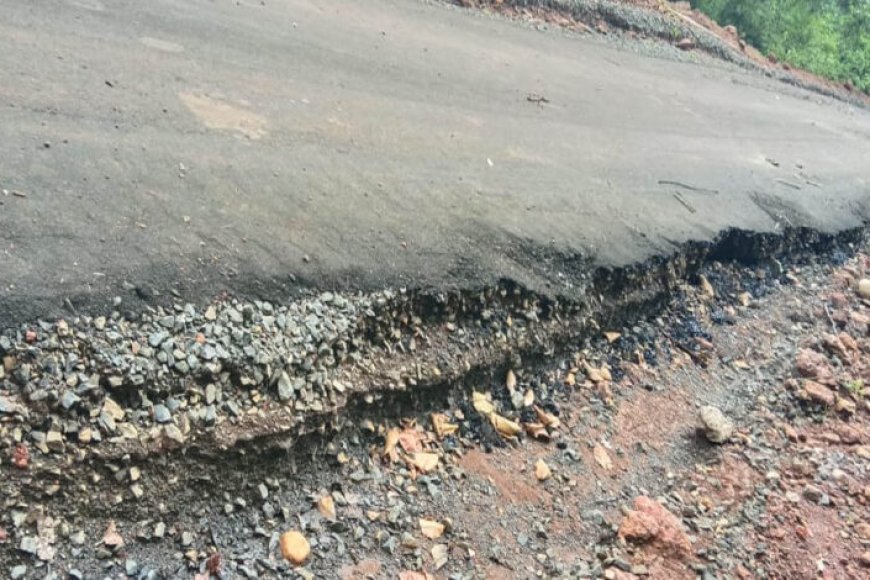 301.16 लाख की प्रधानमंत्री जन मन सड़क 4 महीने में ही ध्वस्त
